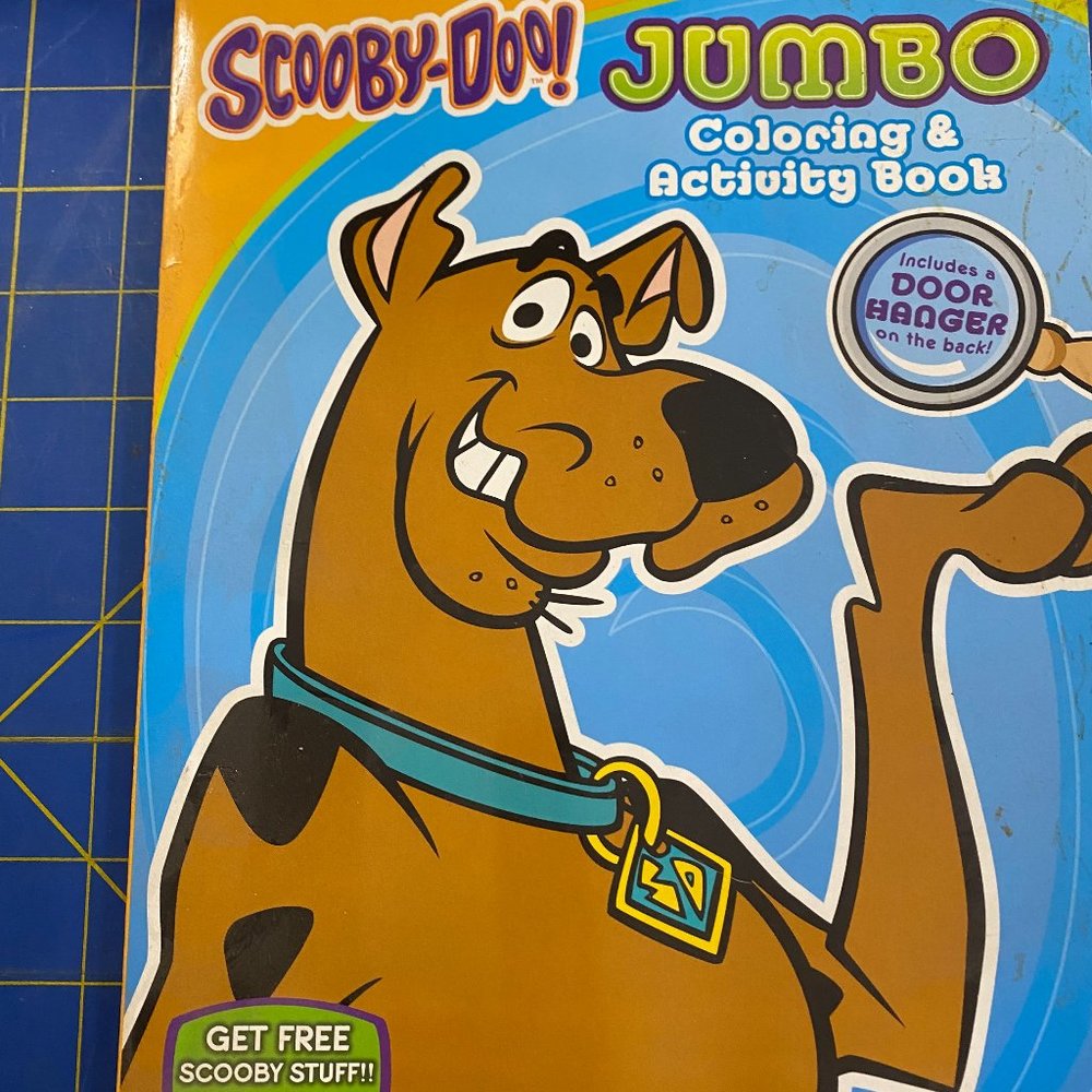 Scooby-Doo Jumbo Coloring & Activity Book